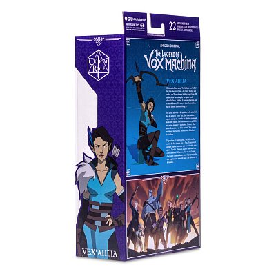 Critical Role The Legend of Vox Machina Actionfigur Vex\'ahlia 18 cm - Stark beschädigte Verpackung
