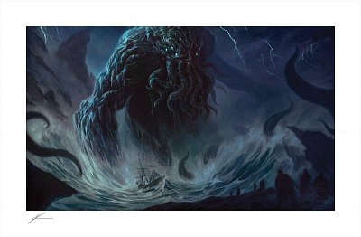 Cthulhu Kunstdruck Cthulhu I by Richard Luong 46 x 70 cm - ungerahmt