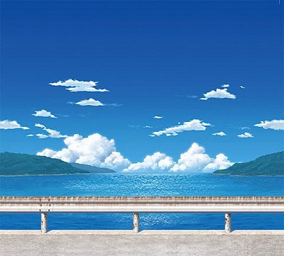 Custom Stage Zubehör-Set für Nendoroid und Figma Actionfiguren Seaside & Japanese Garden