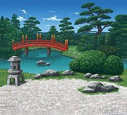 Custom Stage Zubehör-Set für Nendoroid und Figma Actionfiguren Seaside & Japanese Garden