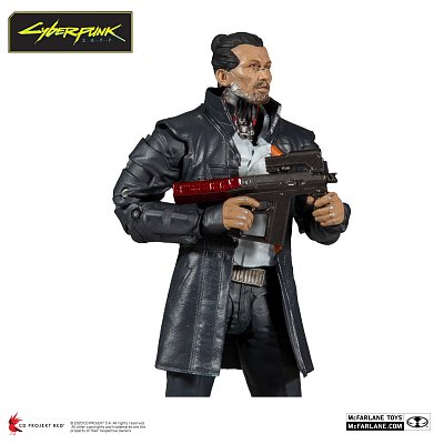 Cyberpunk 2077 Actionfigur Takemura 18 cm --- BESCHAEDIGTE VERPACKUNG
