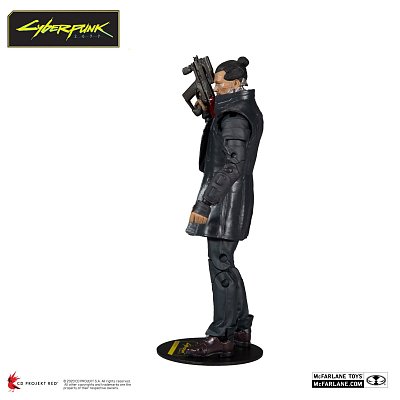 Cyberpunk 2077 Actionfigur Takemura 18 cm --- BESCHAEDIGTE VERPACKUNG