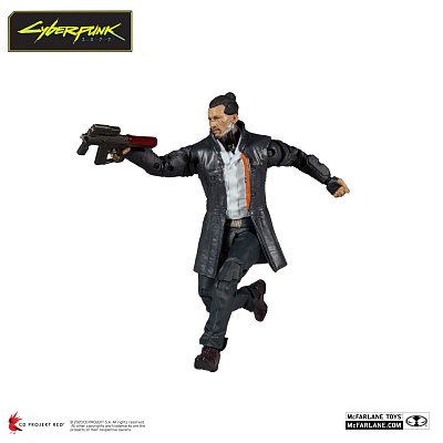Cyberpunk 2077 Actionfigur Takemura 18 cm --- BESCHAEDIGTE VERPACKUNG