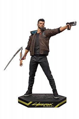 Cyberpunk 2077 PVC Statue Male V 24 cm --- BESCHAEDIGTE VERPACKUNG