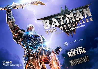 Dark Nights: Metal Statuen 1/3 The Merciless & The Merciless Exclusive 112 cm Sortiment (3)