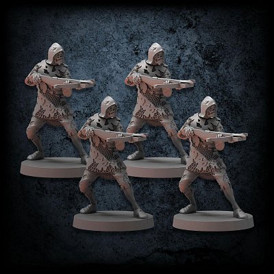 Dark Souls Brettspiel Miniatures Hollow Crossbowmen