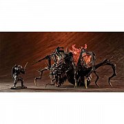 Dark Souls Game Piece Collection Plastic Model Kits Elite Knight & Chaos Witch Quelaag 4 - 9 cm - Beschädigte Verpackung