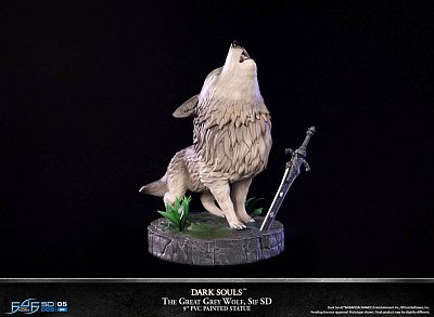 Dark Souls PVC SD Statue The Great Grey Wolf Sif 22 cm