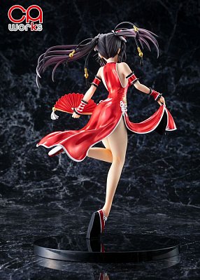 Date A Live III PVC Statue 1/7 Kurumi Tokisaki China Dress Ver. Repaint Color 23 cm