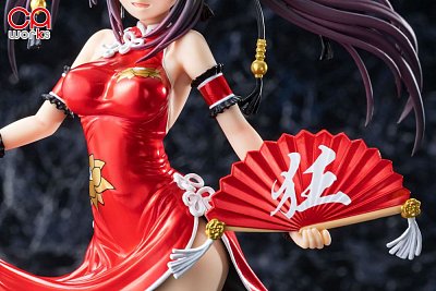 Date A Live III PVC Statue 1/7 Kurumi Tokisaki China Dress Ver. Repaint Color 23 cm