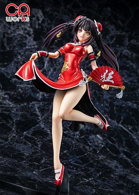 Date A Live III PVC Statue 1/7 Kurumi Tokisaki China Dress Ver. Repaint Color 23 cm