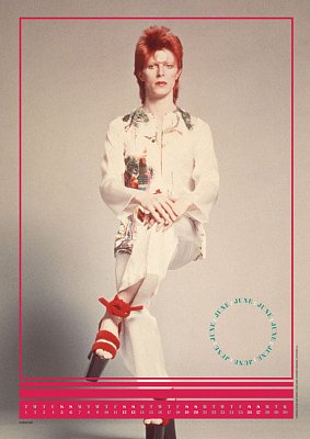 David Bowie A3 Kalender 2021 *Englische Version*