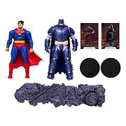 DC Actionfiguren Collector Multipack Superman vs. Armored Batman 18 cm