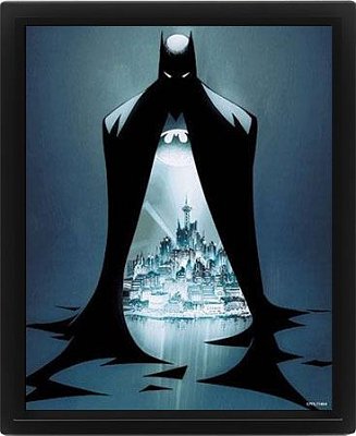 DC Comics 3D-Effekt Poster Set Batman Gotham Protector 26 x 20 cm (3)