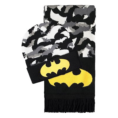 DC Comics Beanie & Schal Set Batman Logo