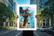 DC Comics Kunstdruck Batgirl: The Last Joke 46 x 61 cm - ungerahmt
