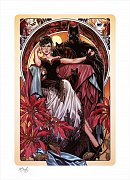 DC Comics Kunstdruck Batman & Catwoman 46 x 61 cm - ungerahmt