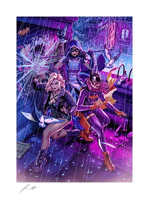 DC Comics Kunstdruck Birds of Prey by John Keaveney 46 x 61 cm - ungerahmt