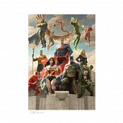 DC Comics Kunstdruck Justice League: Classic Variant 46 x 61 cm - ungerahmt