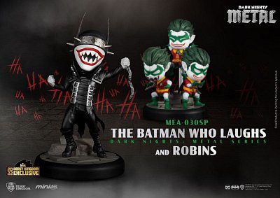 DC Comics Mini Egg Attack Figuren 2er-Pack Dark Nights: Metal The Batman Who Laughs & Robin Minions 8 cm