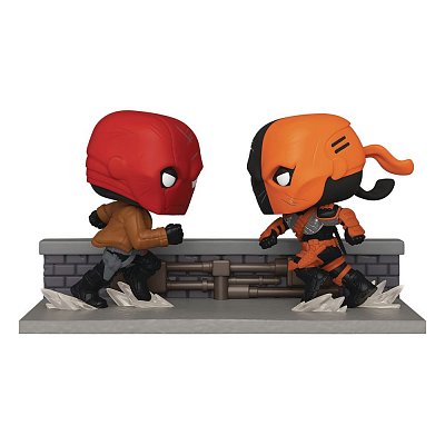 DC Comics POP Comic Moments! Vinyl Figuren 2er-Pack Red Hood Vs Deathstroke 9 cm