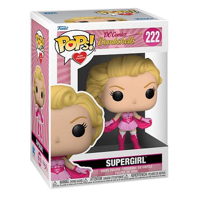 DC Comics POP! Heroes Vinyl Figur BC Awareness - Bombshell Supergirl 9 cm