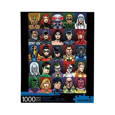 DC Comics Puzzle Faces (1000 Teile)