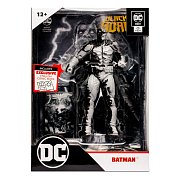 DC Direct Actionfigur & Comic Black Adam Batman Line Art Variant (Gold Label) (SDCC) 18 cm