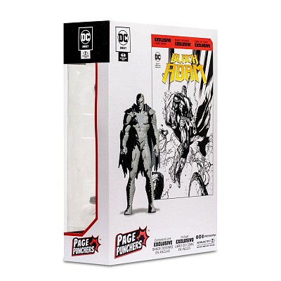 DC Direct Page Punchers Actionfigur & Comic Black Adam (Line Art Variant) 18 cm