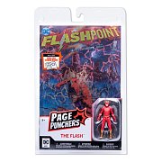 DC Direct Page Punchers Actionfigur & Comic The Flash (Flashpoint) Metallic Cover Variant (SDCC) 8 cm