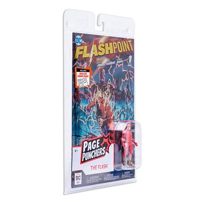 DC Direct Page Punchers Actionfigur & Comic The Flash (Flashpoint) Metallic Cover Variant (SDCC) 8 cm