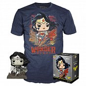 DC Jim Lee POP! & Tee Vinyl Figur & T-Shirt Set Wonder Woman heo Exclusive