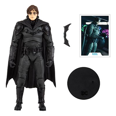 DC Multiverse Actionfigur Batman Unmasked (The Batman) 18 cm