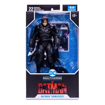 DC Multiverse Actionfigur Batman Unmasked (The Batman) 18 cm