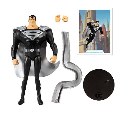 DC Multiverse Actionfigur Superman Black Suit Variant (Superman: The Animated Series) 18 cm