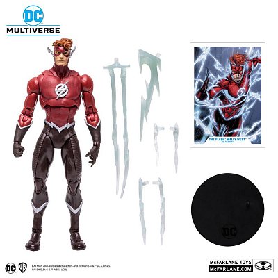 DC Multiverse Actionfigur The Flash Wally West 18 cm