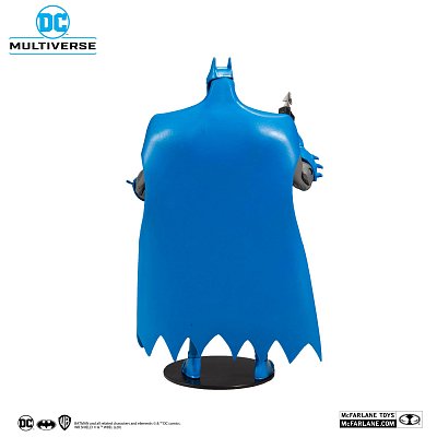 DC Multiverse Animated Actionfigur Animated Batman Variant Blue/Gray 18 cm --- BESCHAEDIGTE VERPACKUNG