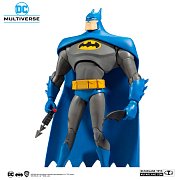 DC Multiverse Animated Actionfigur Animated Batman Variant Blue/Gray 18 cm --- BESCHAEDIGTE VERPACKUNG