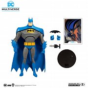 DC Multiverse Animated Actionfigur Animated Batman Variant Blue/Gray 18 cm --- BESCHAEDIGTE VERPACKUNG