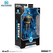 DC Multiverse Animated Actionfigur Animated Batman Variant Blue/Gray 18 cm --- BESCHAEDIGTE VERPACKUNG