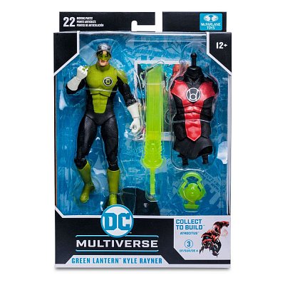 DC Multiverse Build A Actionfigur Kyle Rayner (Blackest Night) 18 cm