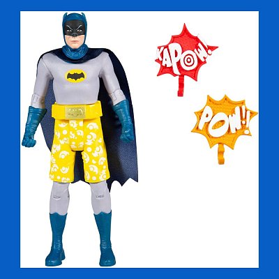 DC Retro Actionfigur Batman 66 Batman Swim Shorts 15 cm