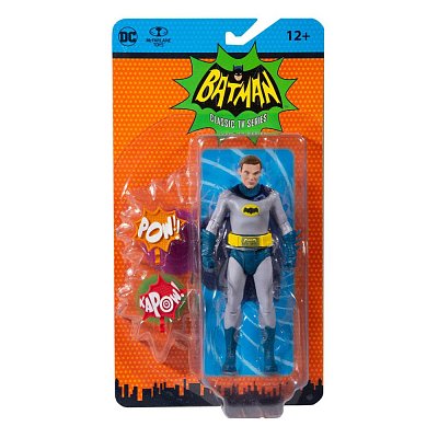 DC Retro Actionfigur Batman 66 Batman Unmasked 15 cm