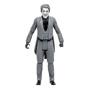 DC Retro Actionfigur Batman 66 The Joker (Black & White TV Variant) 15 cm