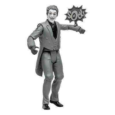 DC Retro Actionfigur Batman 66 The Joker (Black & White TV Variant) 15 cm