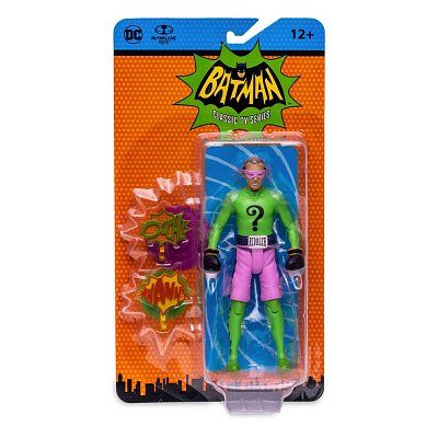 DC Retro Actionfigur Batman 66 The Riddler in Boxing Gloves 15 cm