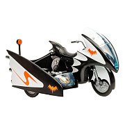 DC Retro Fahrzeug Batcycle with Side Car