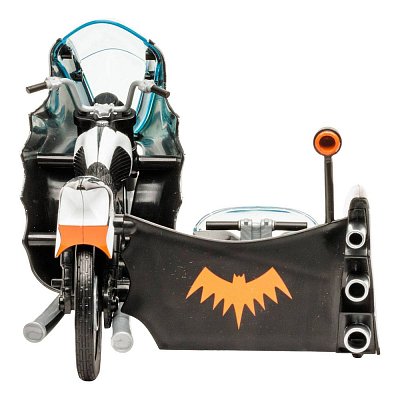 DC Retro Fahrzeug Batcycle with Side Car