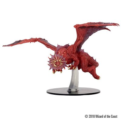 D&D Icons of the Realms: Guildmasters\' Guide to Ravnica Niv-Mizzet Red Dragon Premium Figure --- BESCHAEDIGTE VERPACKUNG