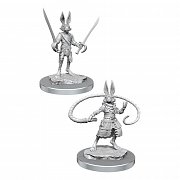 D&D Nolzur\'s Marvelous Miniatures Miniaturen unbemalt 2er-Packs Harengon Rogues Umkarton (4)